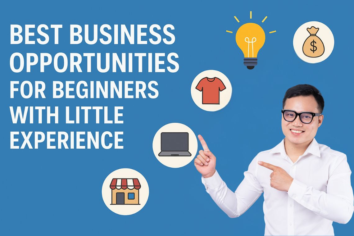 Best Business Opportunities for Beginners with Little Experience (2025 Guide)